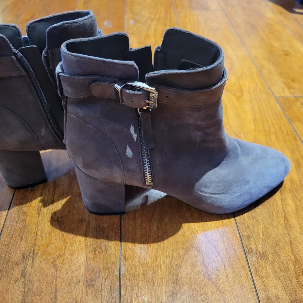 Marc Fisher gray boots 8.5